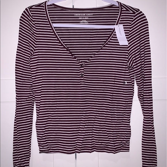 american eagle soft long sleeved tee - Picture 1 of 1